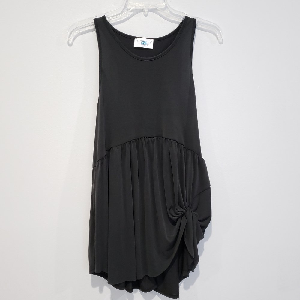 NWOT Infinity Raine drapey tunic tank